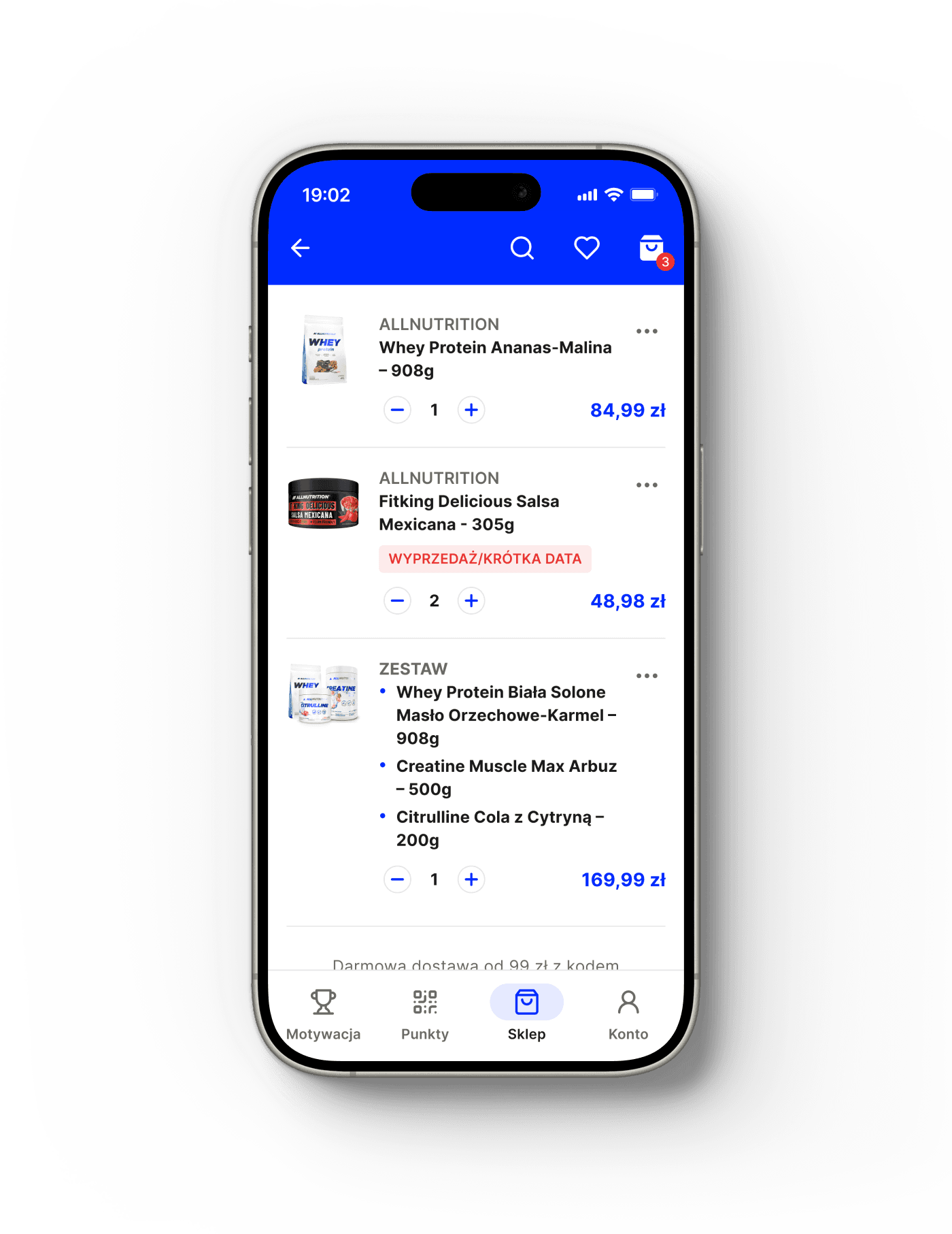 Cart and checkout